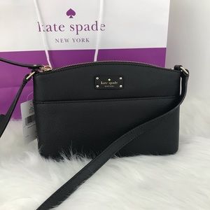 NWT Kate Spade Millie Bag Black Leather Crossbody